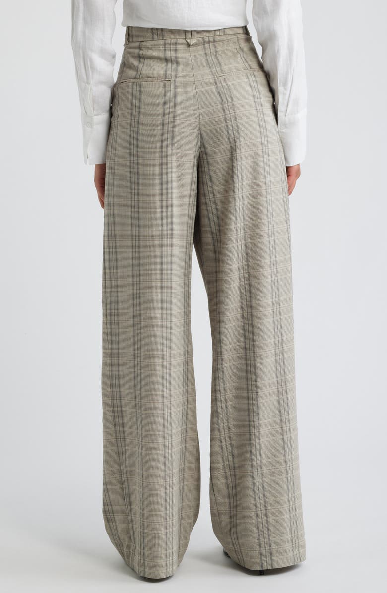 MANGO Pantalon Martin High Waist Wide Leg Pants, Alternate, color, Light/ Pastel Grey