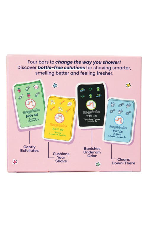 Megababe Raising The Bar Do-it-all Soap Set $32 Value In Transparent