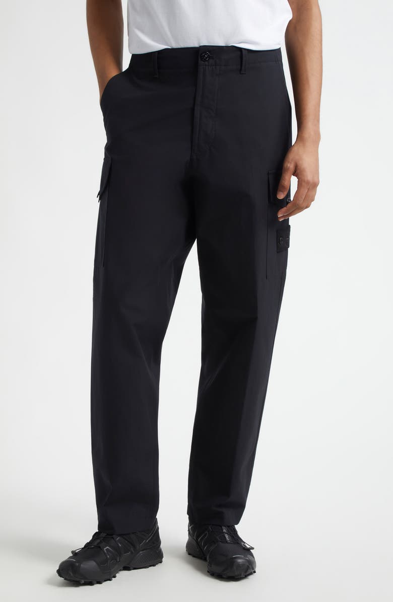 Stone Island Compass Logo Patch Cargo Pants, Main, color,