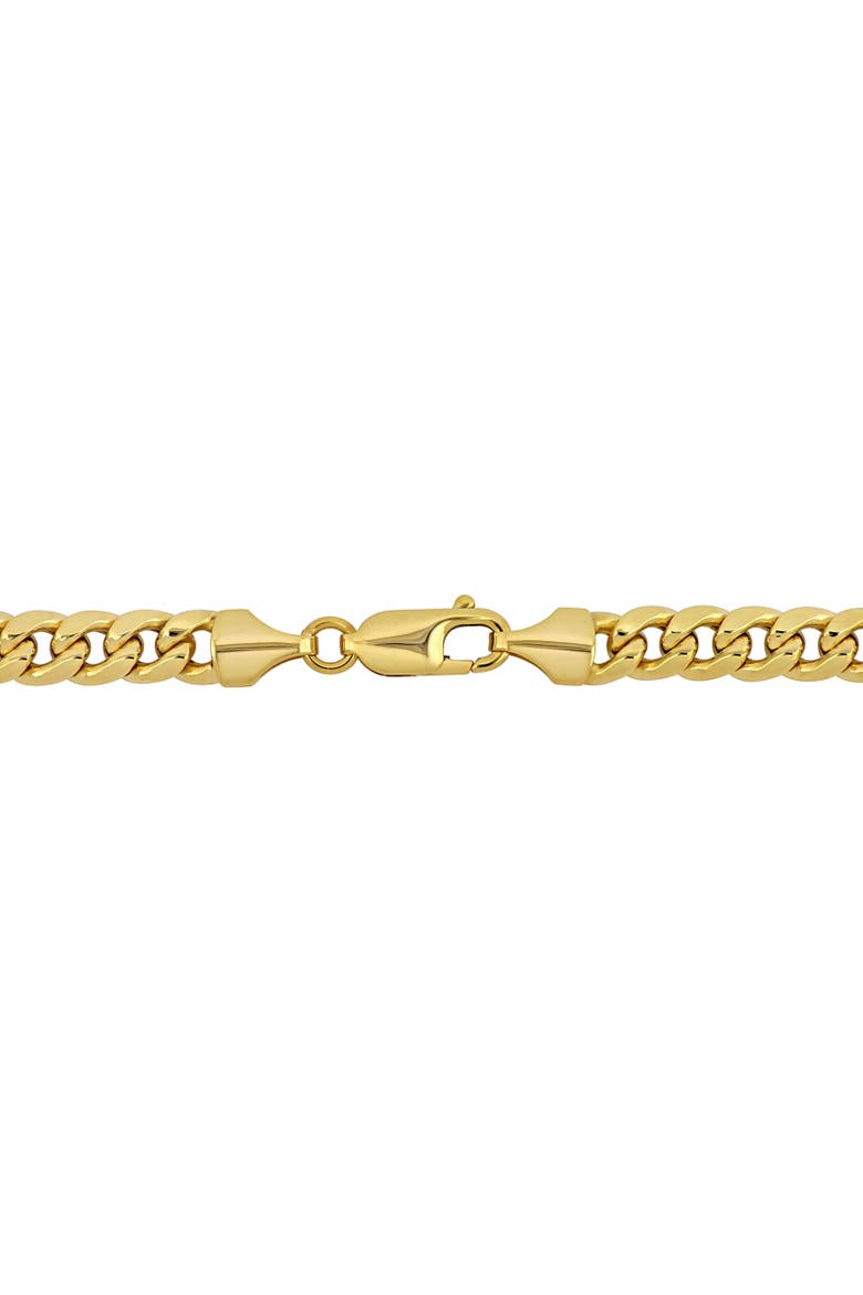 Miami Cuban Link Chain Bracelet 10k Gold, Alternate, color, Yellow Gold