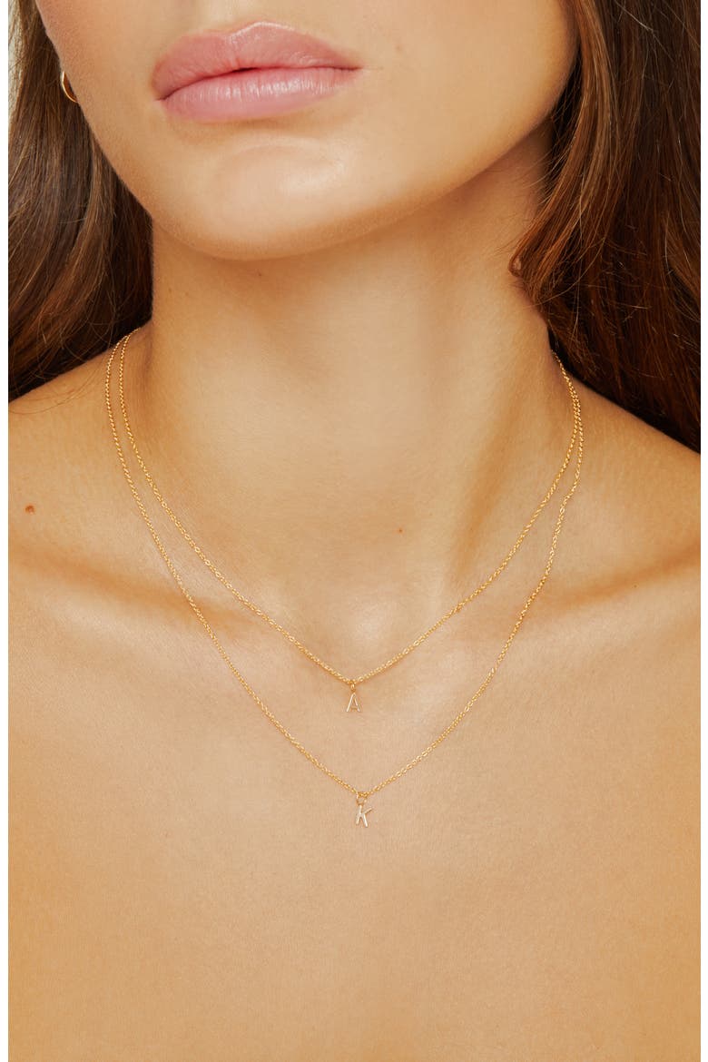 Initial Pendant Necklace, Alternate, color, GOLD-FILLED-B