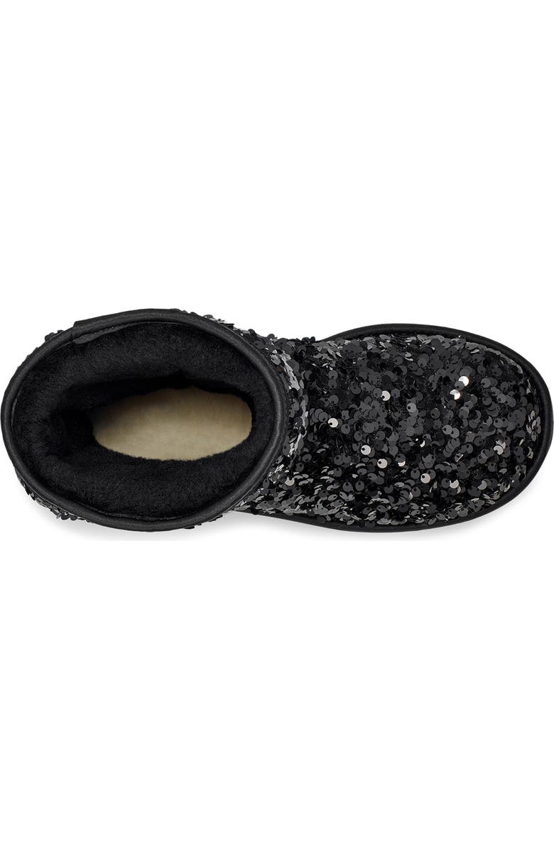 UGG<sup>®</sup> Classic Sequin Short Boot, Alternate, color,