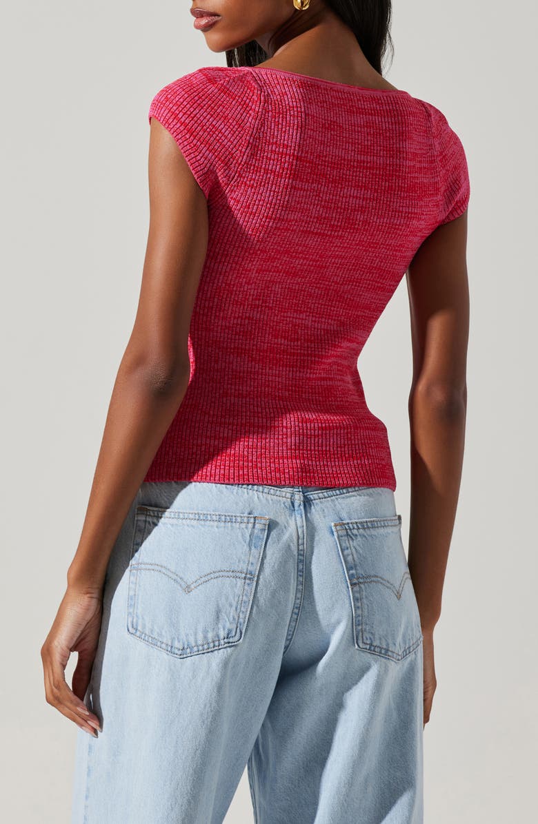 ASTR the Label Eloah Ribbed Top, Alternate, color,