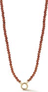 Ember Fine Jewelry 14K Gold Beaded Clasp Necklace