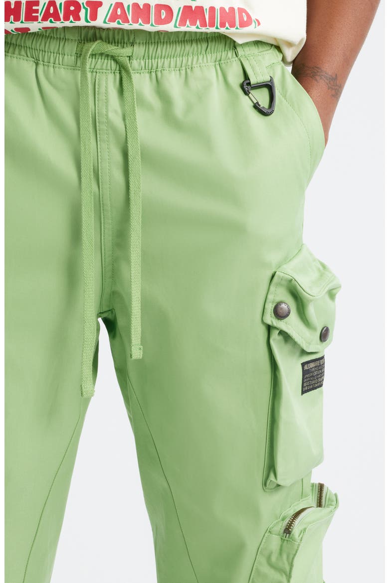 Barracks Pull-On Twill Cargo Pants, Alternate, color, FOREST