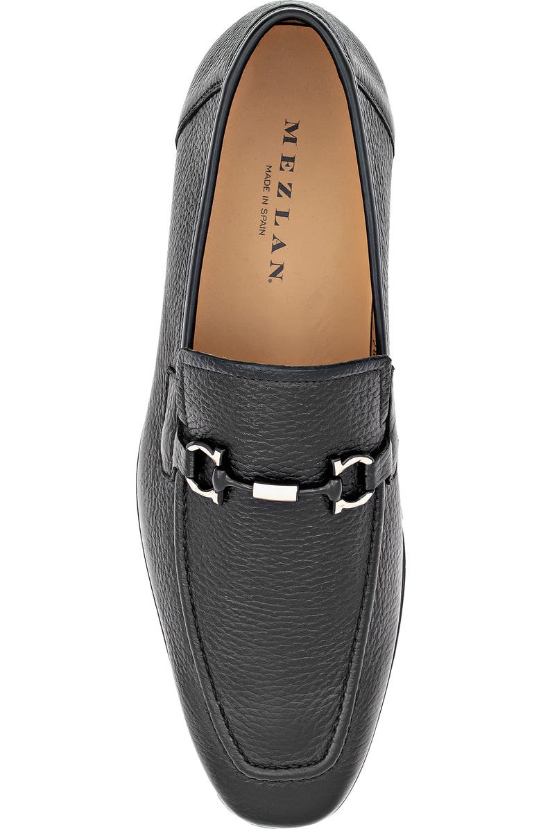 Mezlan Marinelli Bit Loafer, Alternate, color, Black