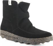 Asportuguesas by Fly London Cuff Faux Shearling Bootie