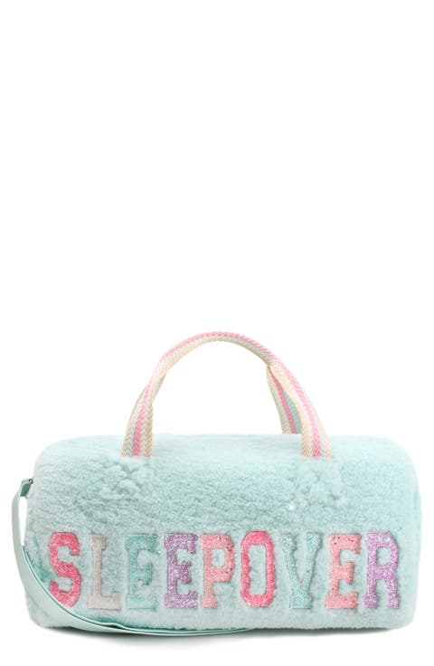 Kids' Sleepover Faux Fur Duffle Bag