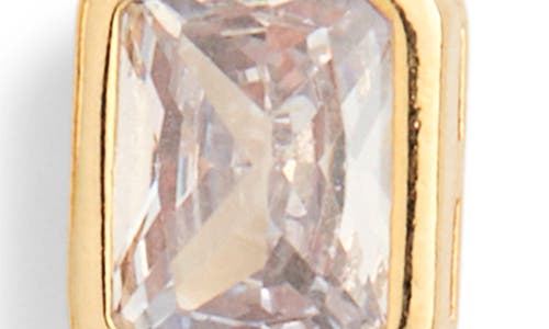 Eye Candy Los Angeles Malina Cz Dangle Drop Earrings In Gold