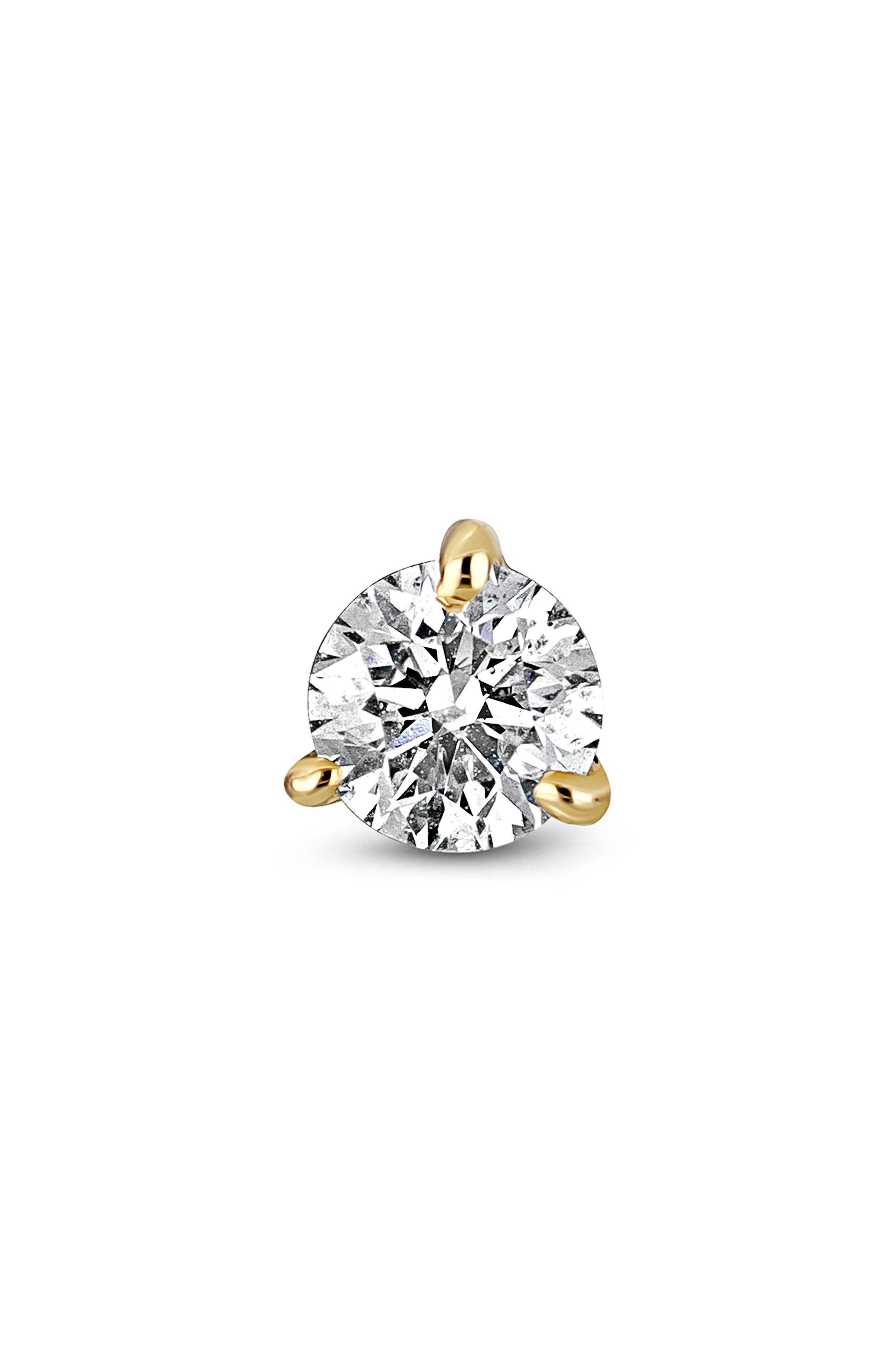 Женские аксессуары Bony Levy 18K Gold Diamond Stud Earrings - .05ct.–.50ct. — фото 4