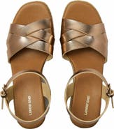 Lands' End Espadrille Wedge Sandals
