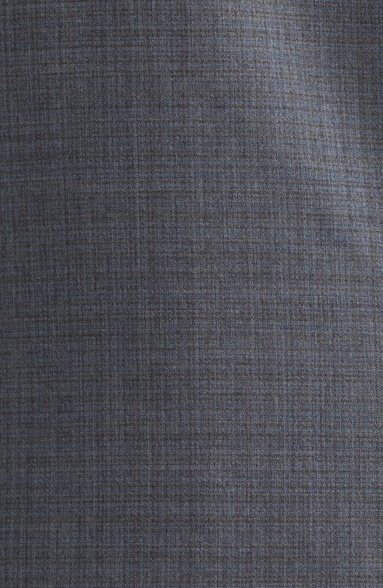Heritage Gold Grey Mélange Wool Suit, Alternate, color, Mid Grey