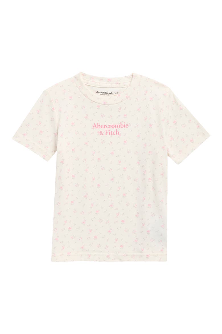 Kids' Printed Logo Graphic T-Shirt, Main, color, JET STREAM
