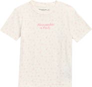 abercrombie kids Kids' Printed Logo Graphic T-Shirt