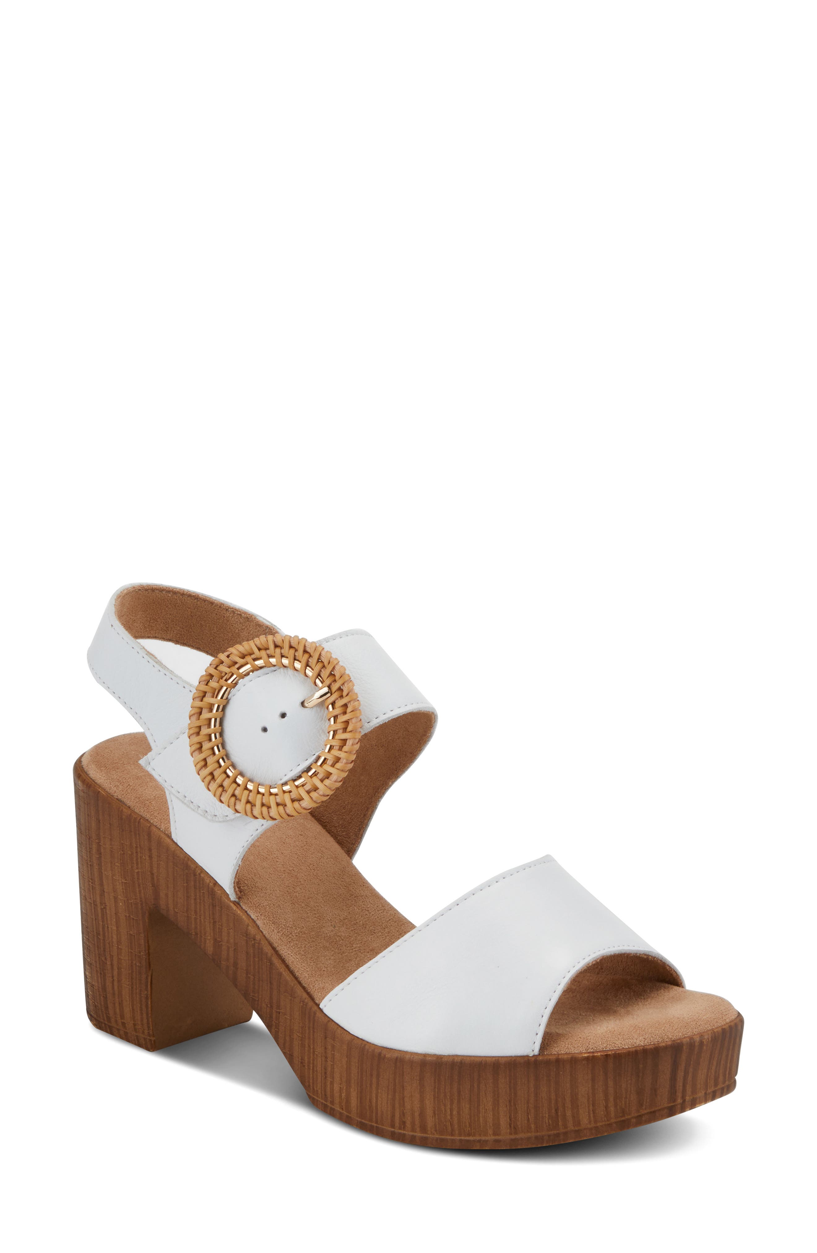 Spring Step Gamona Platform Sandal, Main, color, 