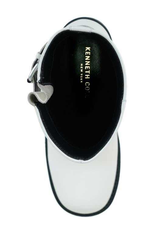 Kenneth Cole Stride Bootie In White