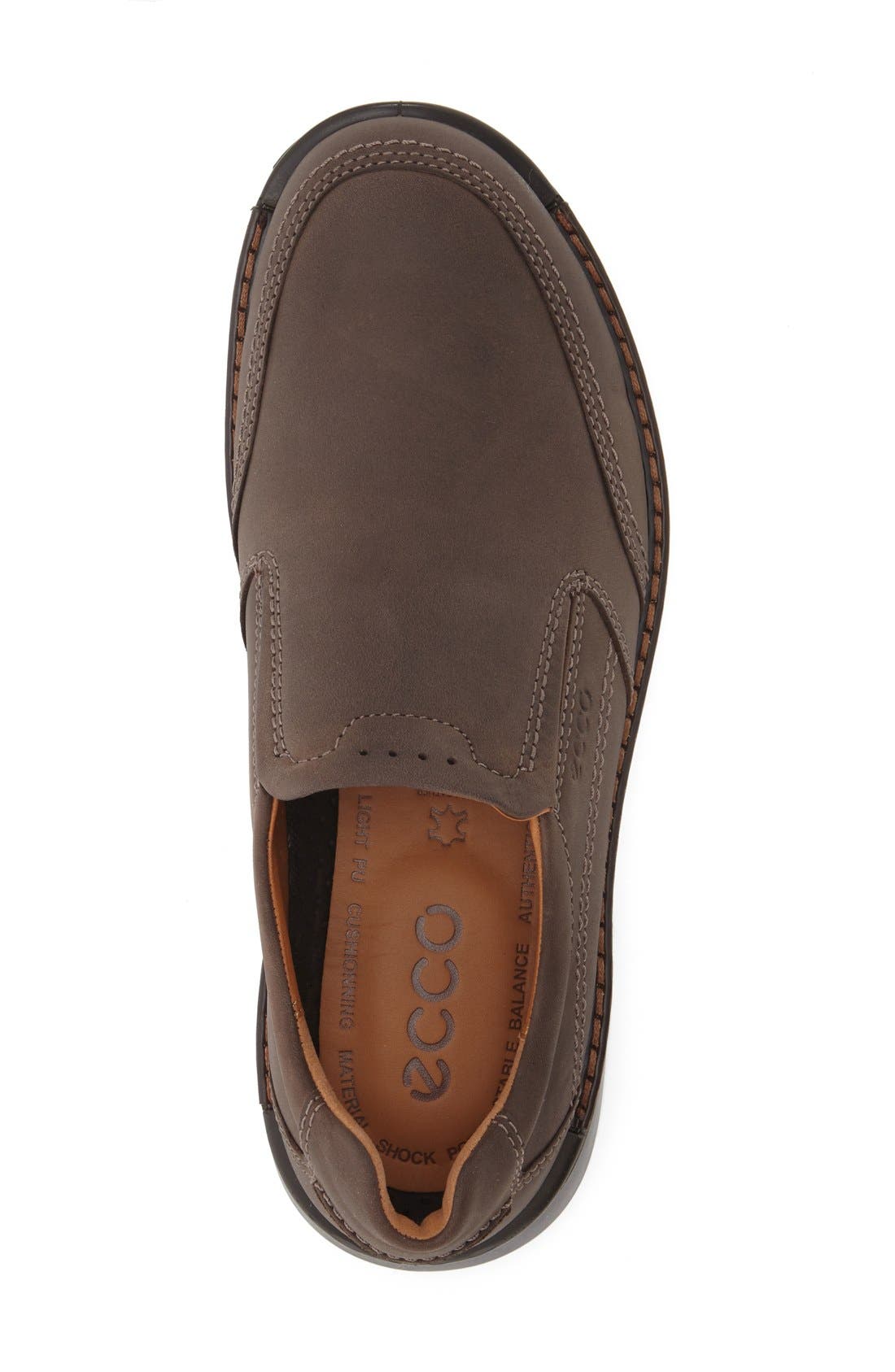 'Fusion II' Slip-On, Alternate, color, COFFEE LEATHER