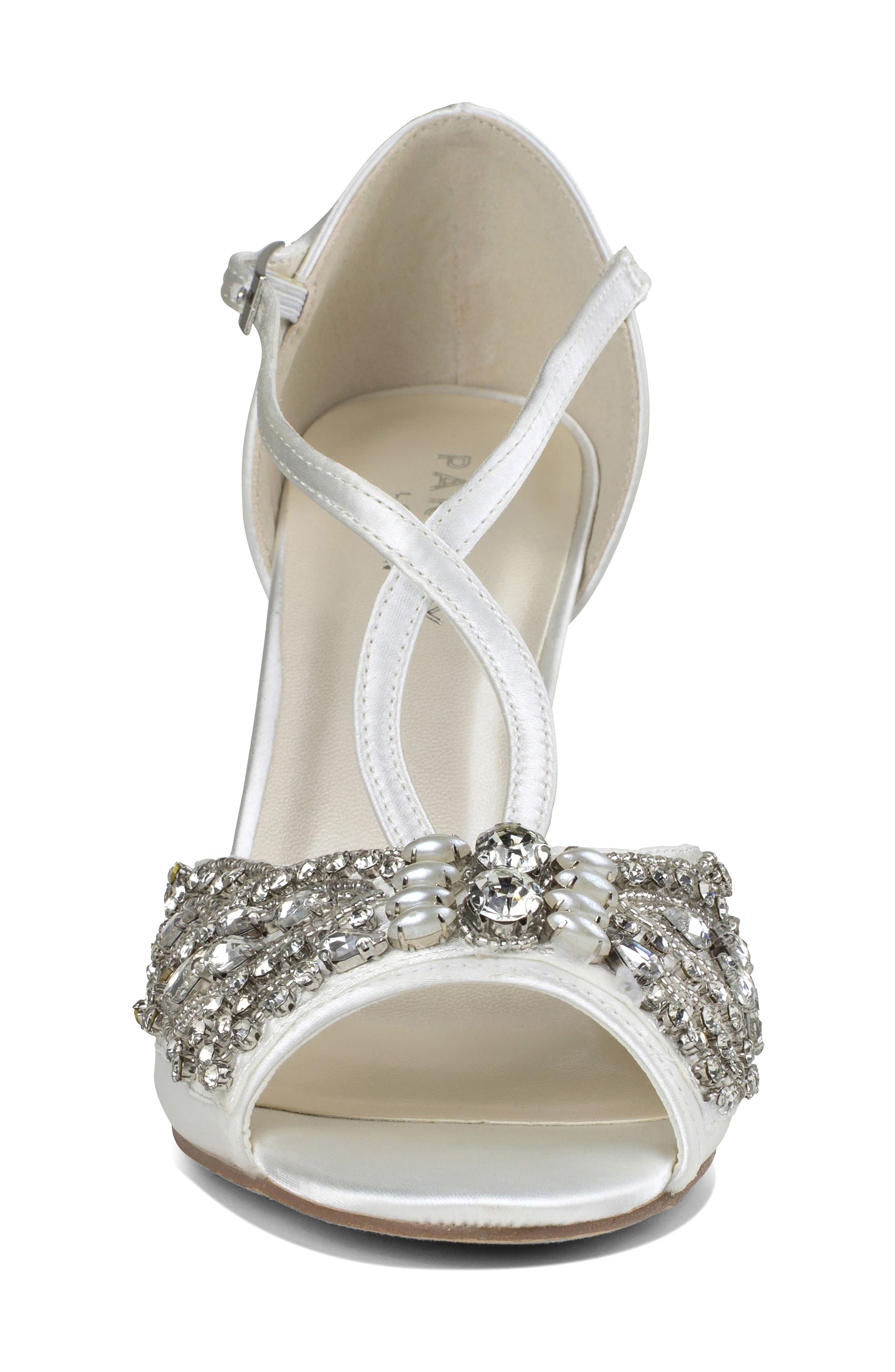 Paradox London Pink Elin Strappy Sandal, Alternate, color, Ivory
