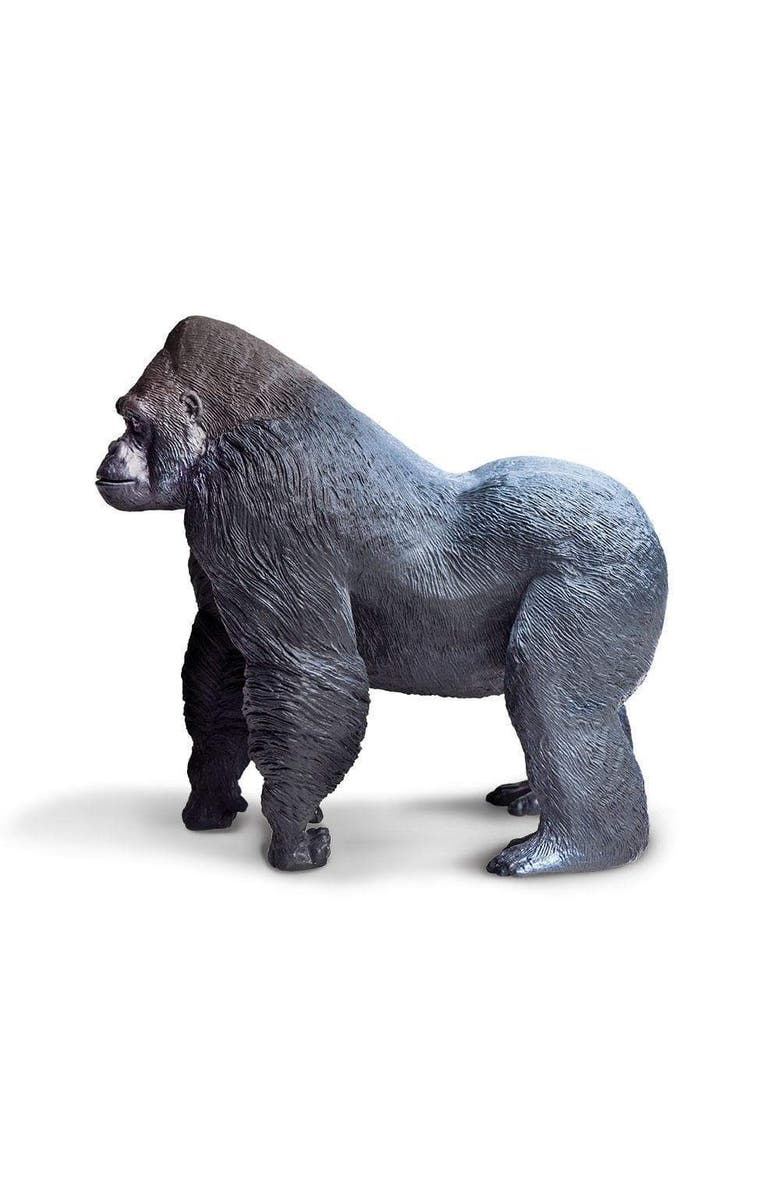 Safari Ltd. Silverback Gorilla Toy, Alternate, color, NO COLOR