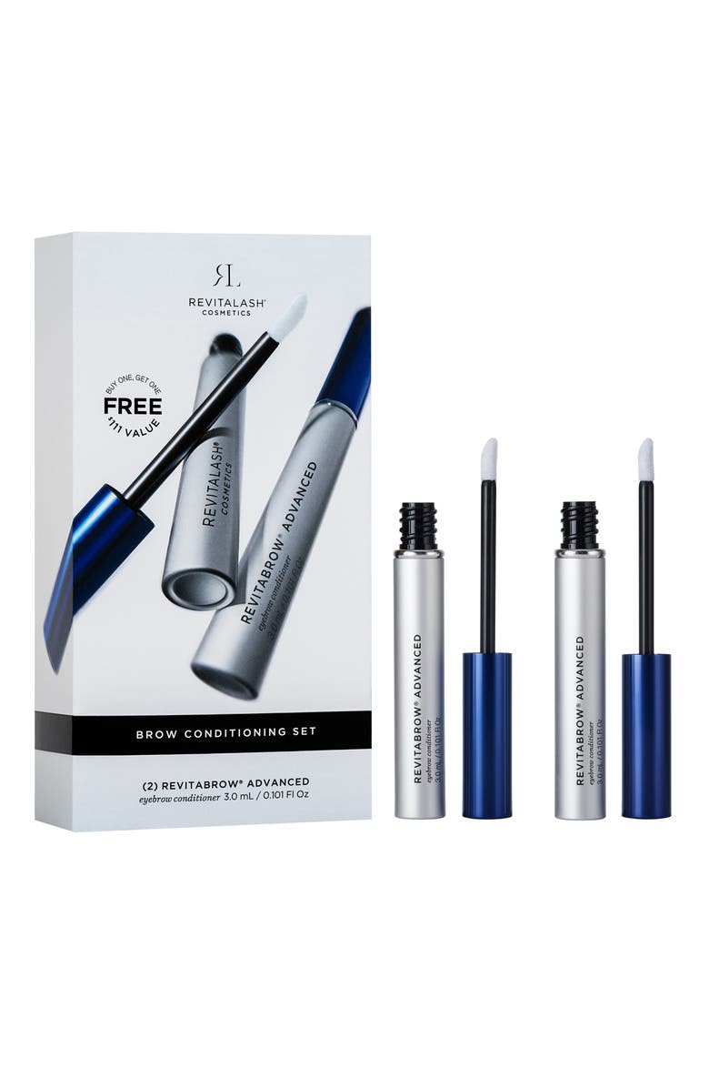 RevitaLash<sup>®</sup> Cosmetics RevitaBrow<sup>®</sup> ADVANCED Eyebrow Conditioner Duo $222 Value, Main, color, 
