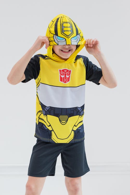 Transformers Cosplay T-shirt & Shorts Set In Multi