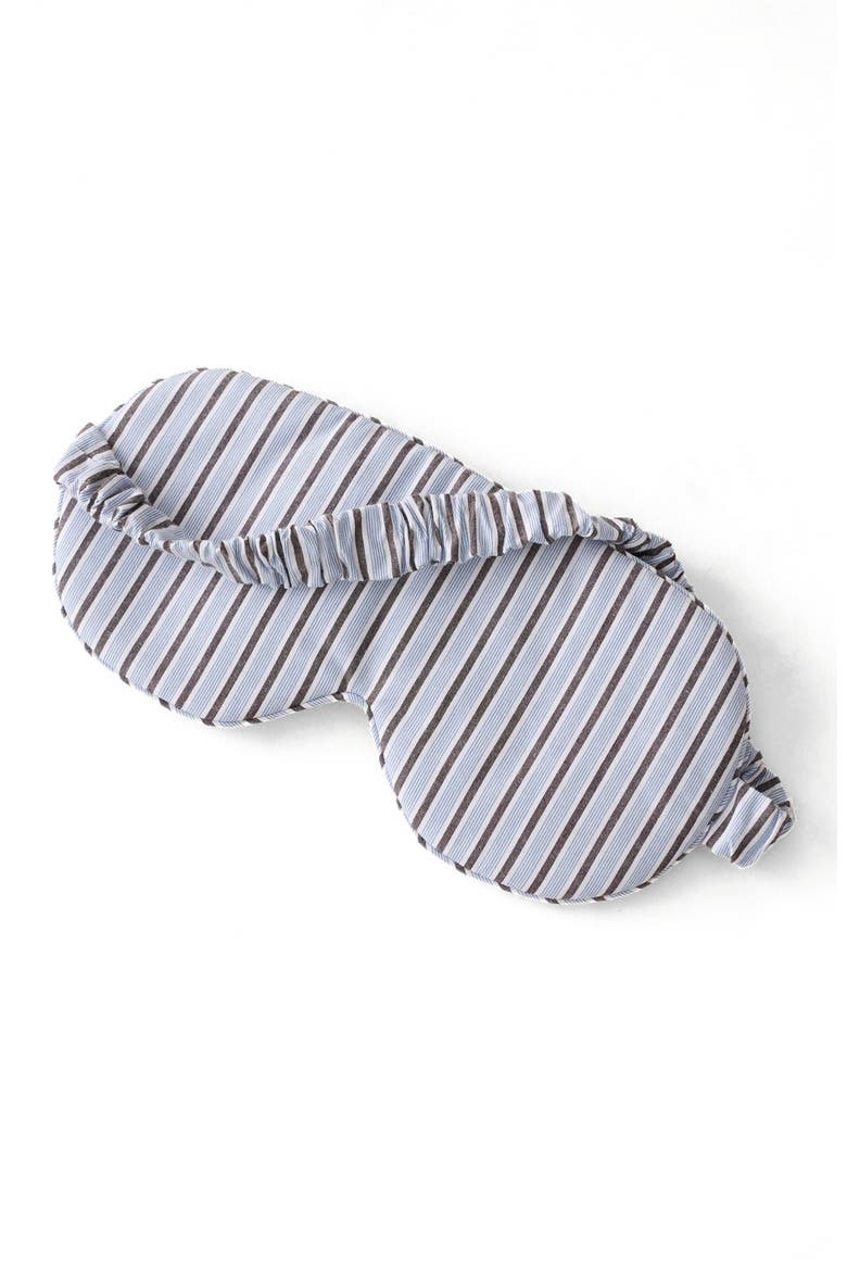 Organic Cotton Eye Mask, Main, color, Iris Stripe White Multi