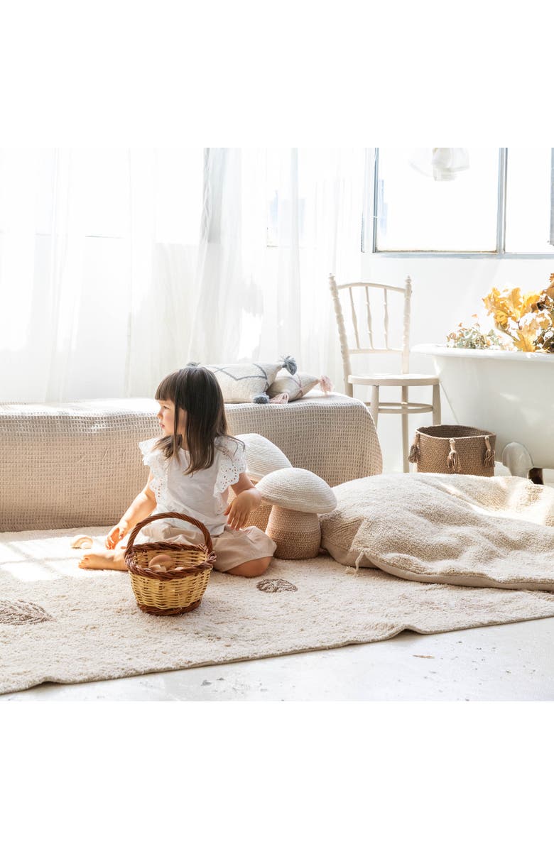 Lorena Canals Washable Rug Pine Forest, Alternate, color, Natural, Brown, Olive, Grey