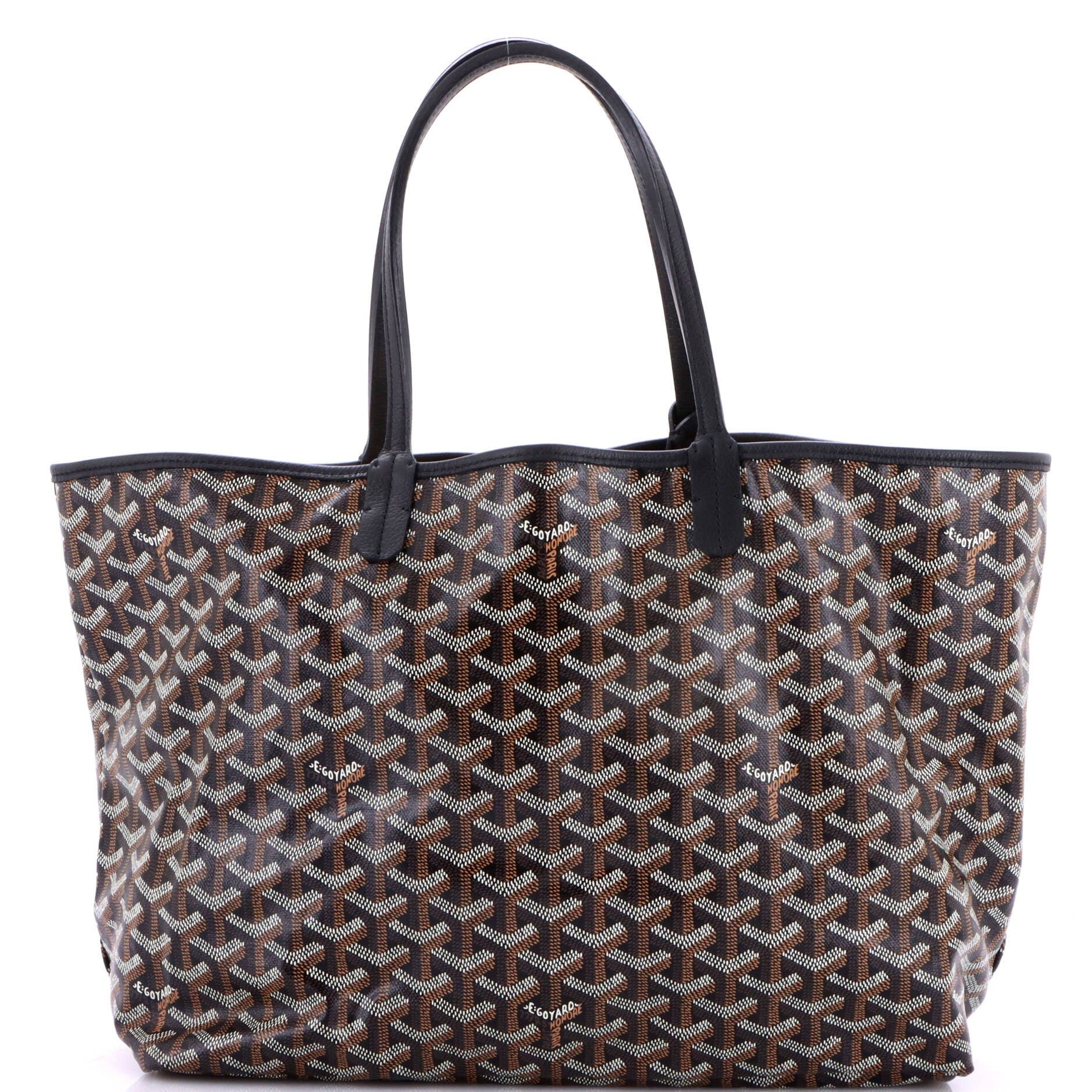 Saint Louis Tote Coated Canvas PM, Main, color, Black