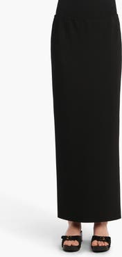Khaite Lilith Compact Crepe Jersey Maxi Skirt