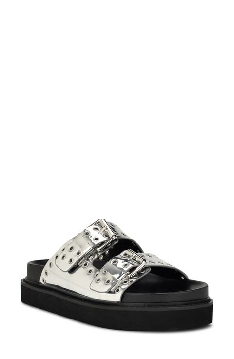【大特価】Nine West Paire Slide サンダル Women's Nine West Slide Sandals | Nordstrom