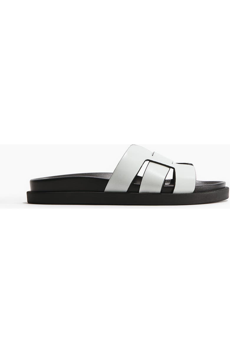 H&M Sandals, Alternate, color, White/Black