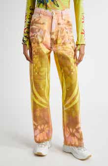 Paolina Russo Tie Dye Baggy Jeans