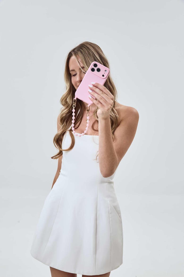 Berry Phone Chain Set, Alternate, color, Blush