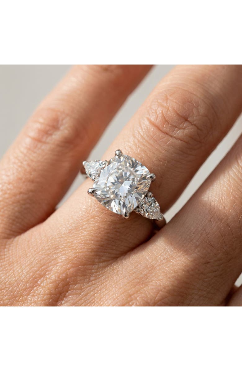 Bliss Diamond Certified 5 3/4Ct Aria Cushion Diamond Engagement Ring 14k Gold or Pt Lab Grown, Alternate, color, 14K Yellow Gold