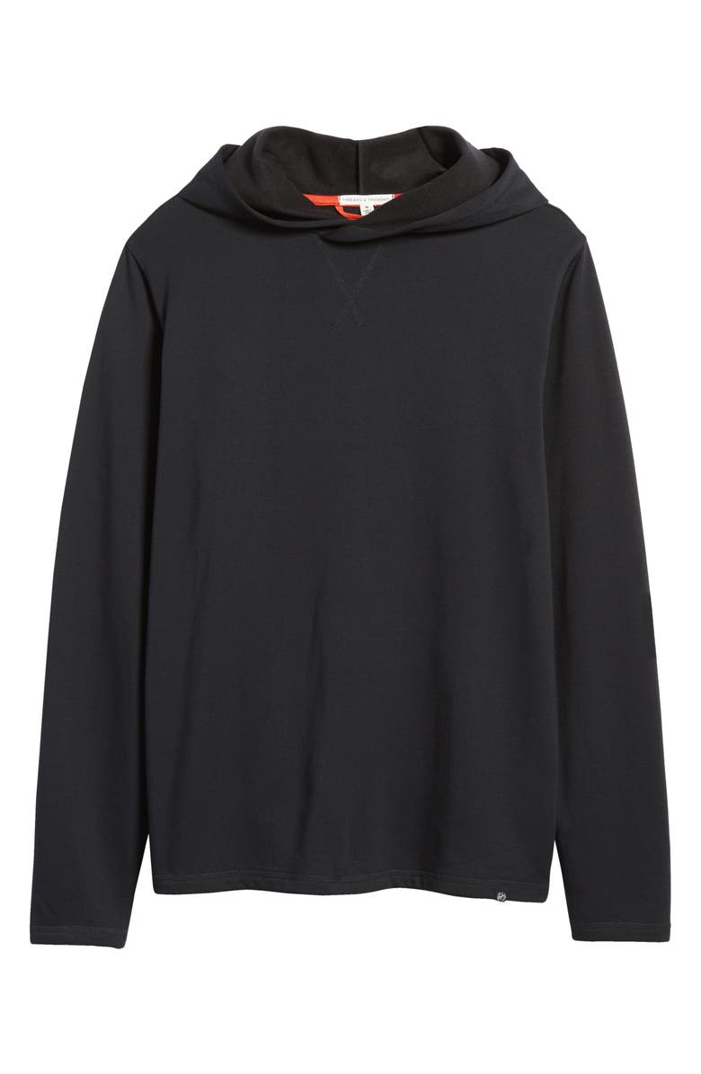 Threads 4 Thought Threads for Thought Dex Featherweight Pullover Hoodie, Alternate, color, Black