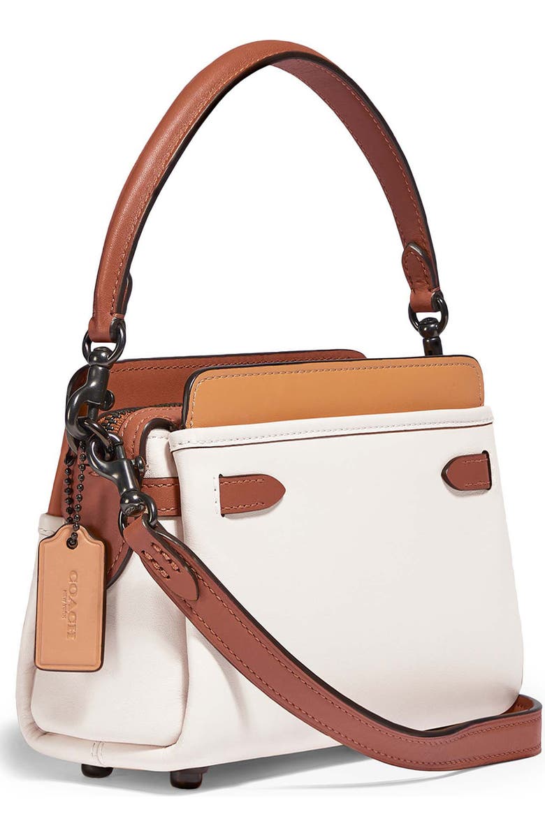 COACH Tate 18 Colorblock Leather Crossbody Bag, Alternate, color,