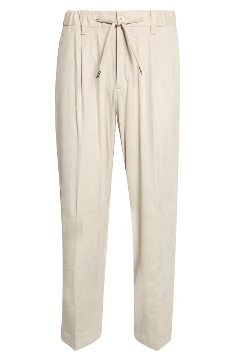 Suede Effect Pants