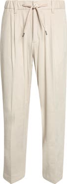 Herno Suede Effect Pants