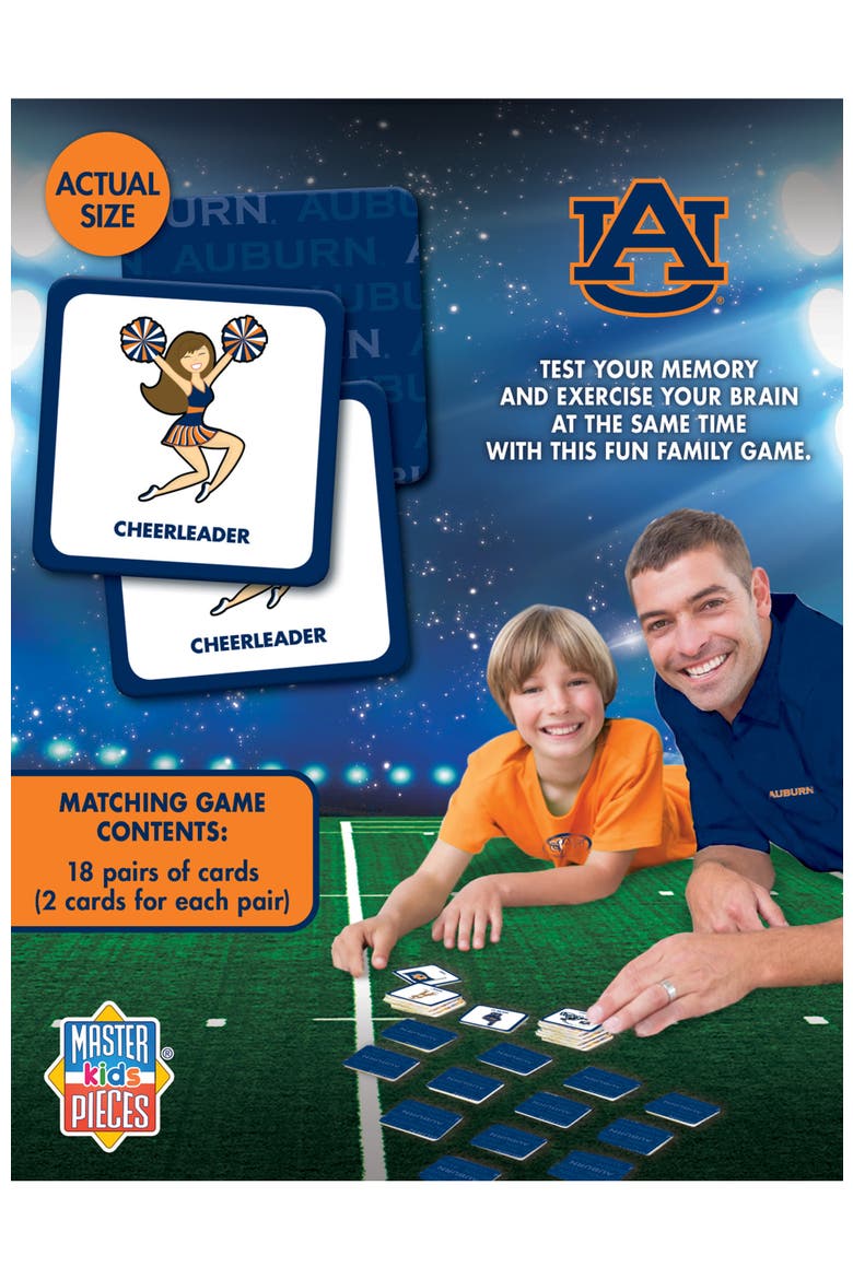 Auburn Tigers Matching Game, Alternate, color, Multicolor