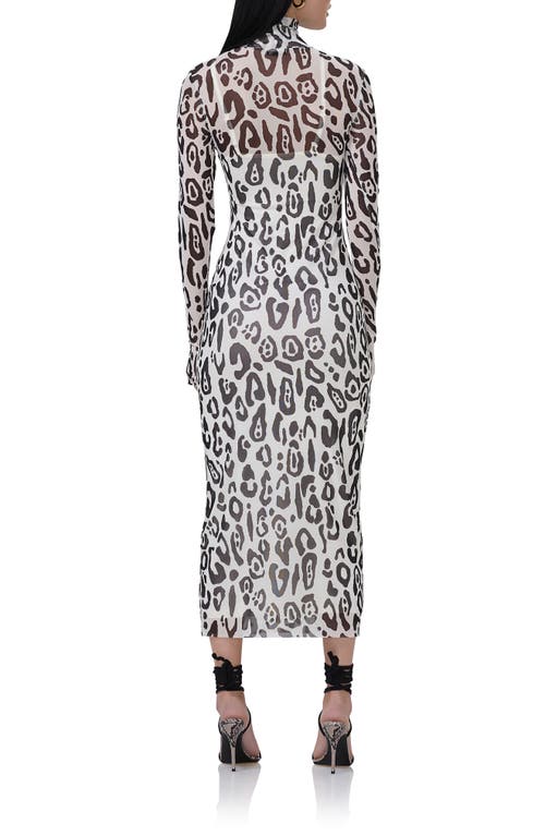 Afrm Jamm Long Sleeve Cutout Dress