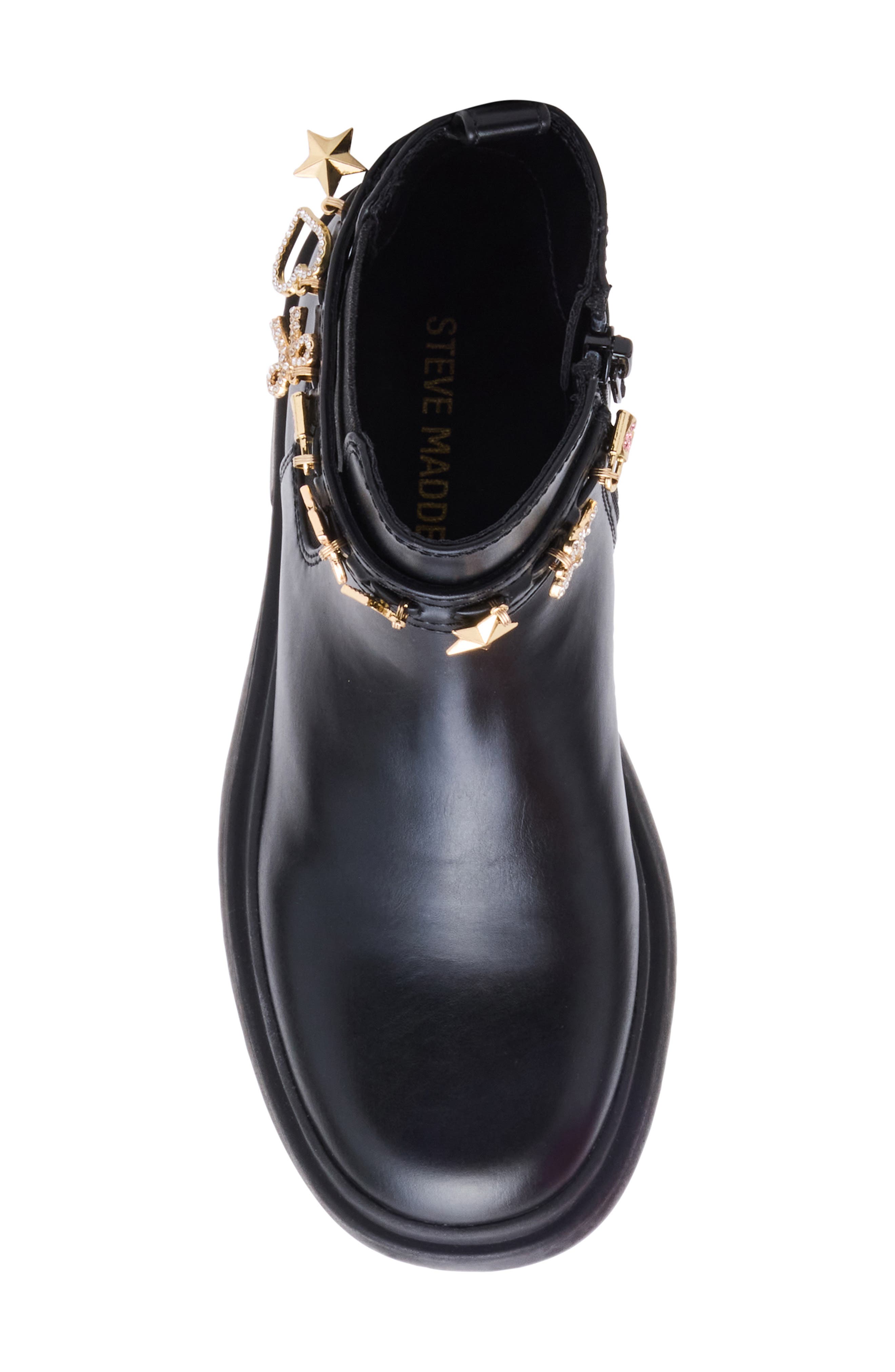 Steve Madden Kids' Jramira Bootie, Alternate, color, Black