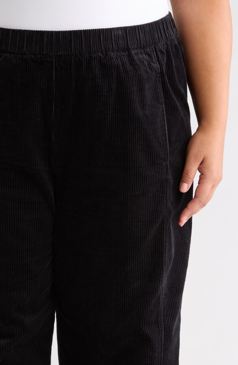 Eileen Fisher Ankle Length Corduroy Lantern Pants, Alternate, color, 