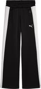 PUMA Kids' T7 Foundations Straight Leg Piqué Track Pants