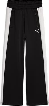 PUMA Kids' T7 Foundations Straight Leg Piqué Track Pants