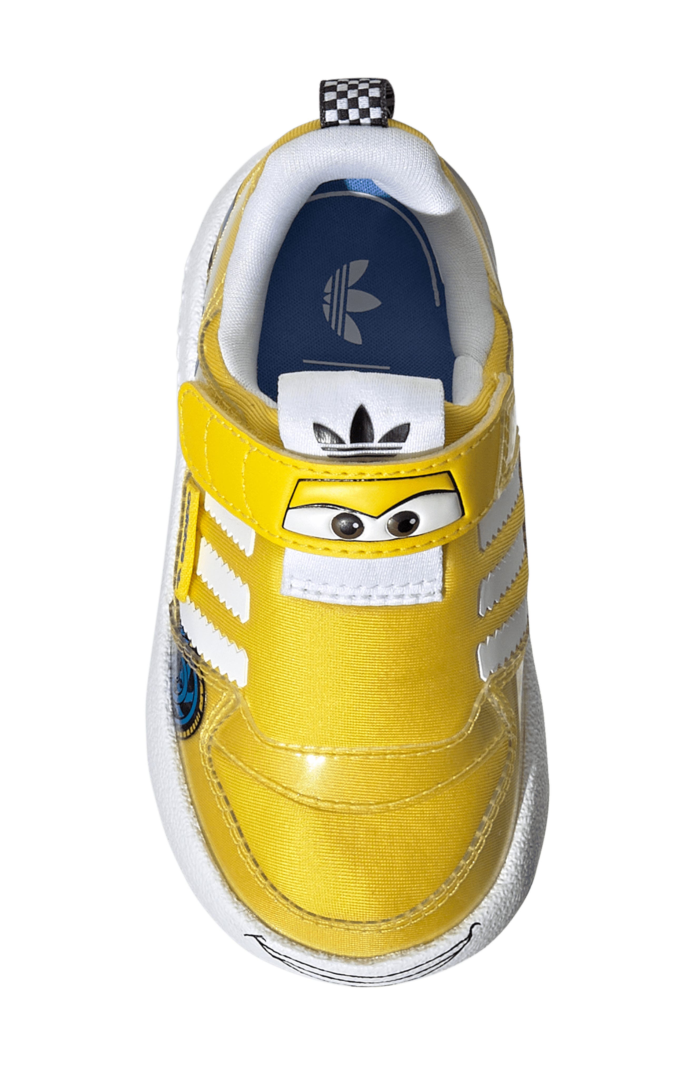 adidas x Pixar Kids' 'Cars 3' Adifom Forum 360 Sneaker, Alternate, color, Yellow