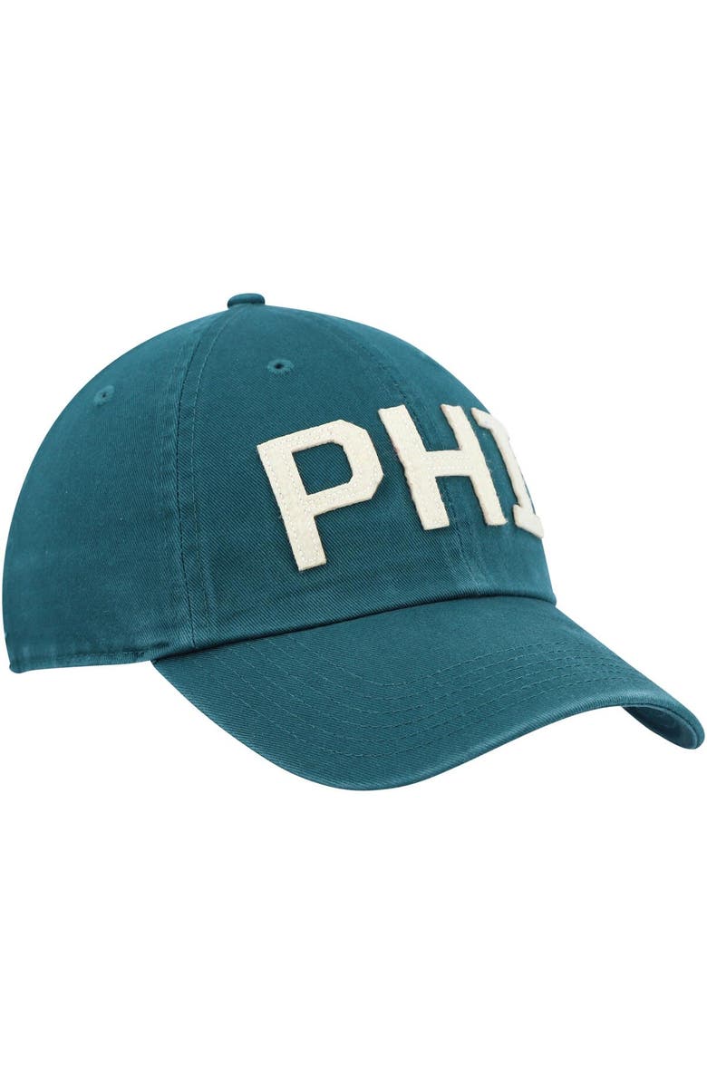 '47 Women's '47 Midnight Green Philadelphia Eagles Finley Clean Up Adjustable Hat, Alternate, color, 