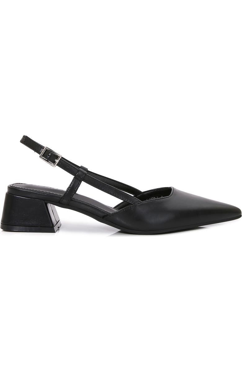 BERNESS Vieda Pointed Toe Slingback Pump, Alternate, color, Black
