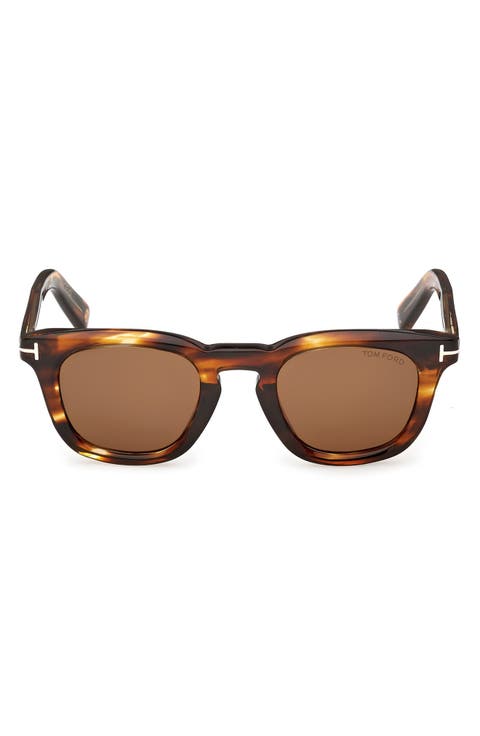 48mm Square Sunglasses