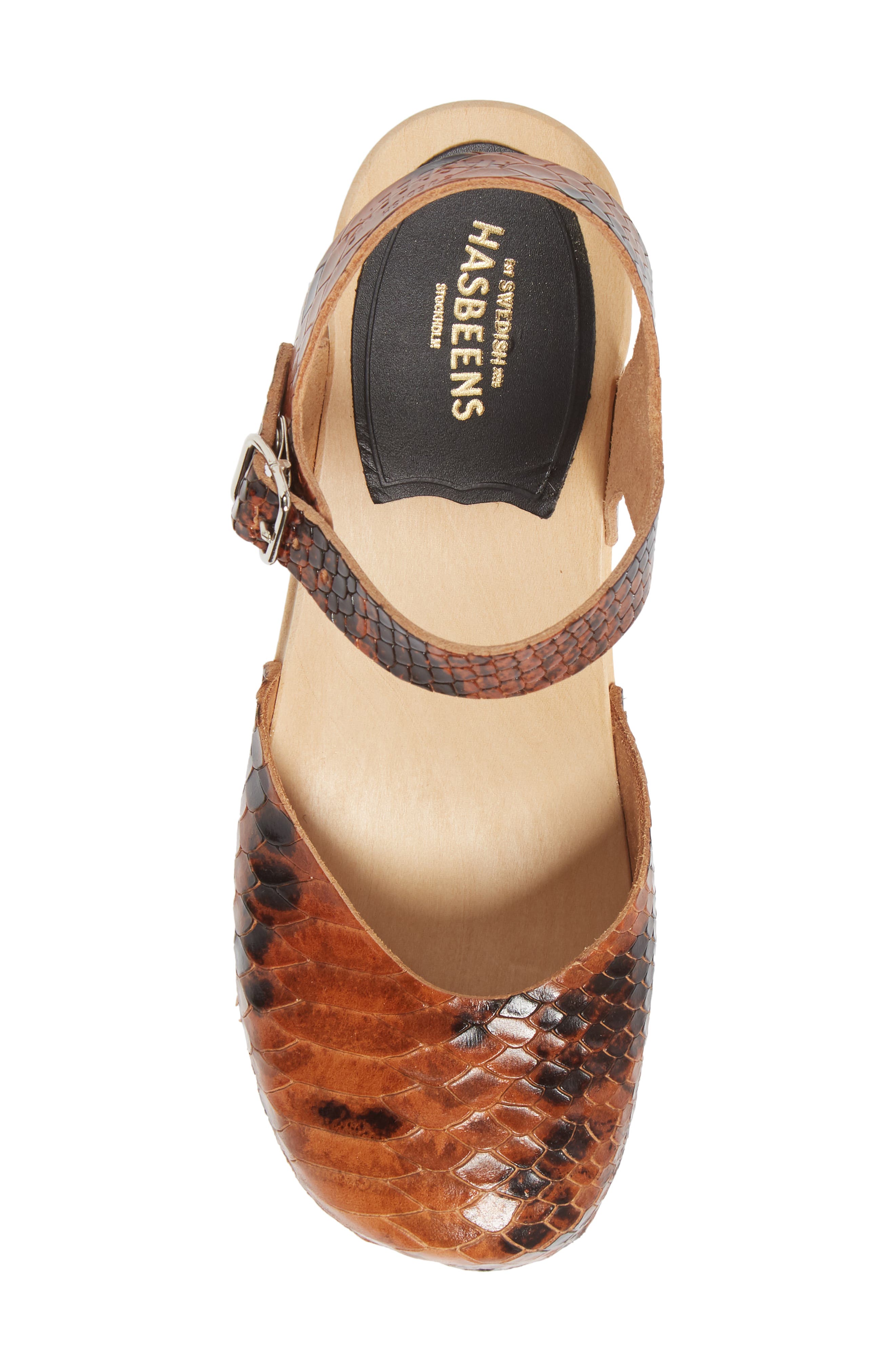 Swedish Hasbeens Krillan Closed Toe Sandal, Alternate, color, 