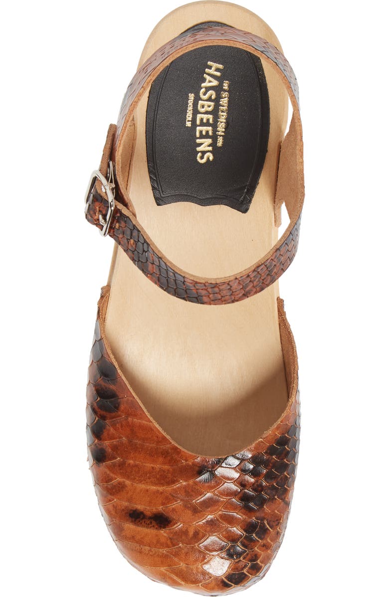 Swedish Hasbeens Krillan Closed Toe Sandal, Alternate, color,